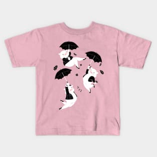 Umbrella pigs Kids T-Shirt